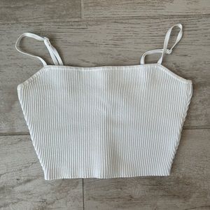 Babaton Sculpt Knit Cropped Cami Tank